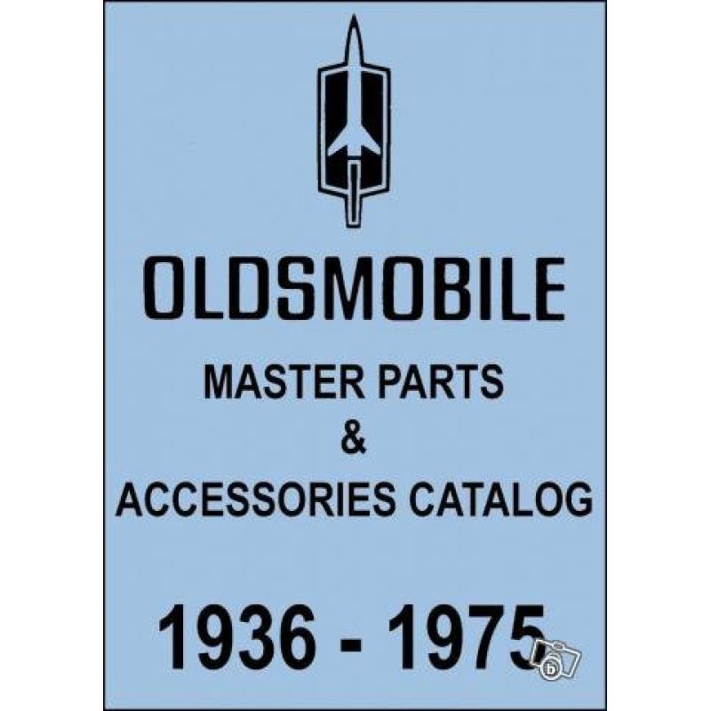 Oldsmobile Reservdelskatalog 1936 - 1975